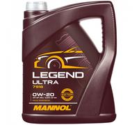5 Litri MANNOL Legend Ultra 0W-20 Olio Motore API SP (RC) ILSAC GF-6A