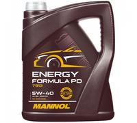 5 Litri MANNOL Olio Motore 5W-40 Energy Formula PD API SN/SM/CF VW Ford MB Oel