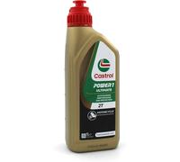 5 LITRI OLIO CASTROL POWER 1 ultimate2T 2 TEMPI MISCELA MOTO SCOOTER SINTETICO