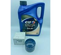 5 LITRI OLIO ELF EVOLUTION FULLTECH FE 5W30 + FILTRO OLIO ORIGINALE 8200768927