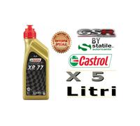 5 Litri Olio-Lubrificante Castrol Moto 2t Power1 XR 77 Lt.1