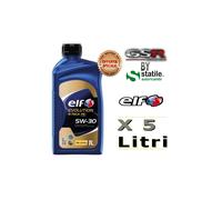 5 Litri Olio-Lubrificante Elf 5w30 Evolution R-Tech Fe Lt.1