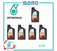 5 Litri Olio Miscela Petronas Sprinta T100 Minimoto 2T