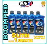 5 LITRI OLIO MIX MISCELATORE ELF SCOOTER STREET MAX 2 TEMPI NO FUMO 05ET03