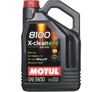3 Litri Motul 8100 X-CLEAN XCLEAN EFE 5W30 C2 C3 Olio Motore Auto 100% Sintetico
