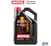 MOTUL - Olio Motore 8100 X-CLEAN EFE C2 C3 x 5 Litri