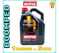 MOTUL - Olio Motore 8100 X-CLEAN EFE C2 C3 x 5 Litri