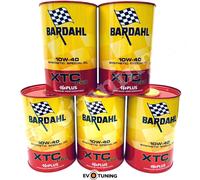 5 Litri Olio Motore Auto Bardhal XTC C60 10W40 A3 B4 Polarplus Fullerene API SN