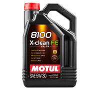 5 L MOTUL 5W30 X-CLEAN FE OLIO MOTORE SINTETICO ACEA C2 C3 RN17 PSA B71 2290 MB