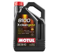 5 Litri Olio Motore Auto Motul X-Clean Gen 2 SAE 5W40 109762 100% Sintetico