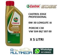Castrol edge Professionale Longlife III / 3 0W-30 Pkw-Motorenöl VW 50400,4x1 Lt.