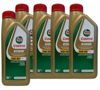 Olio lubrificante motore auto Edge 5W30 Titanium 1L Oil CASTROL