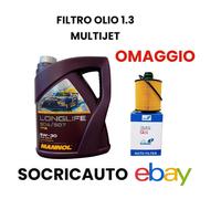 5 LT. MANNOL 5W-30 LONGLIFE 504/507 FULLY SYNTHETIC ACEA C3 5W30 API SN-MN 7715