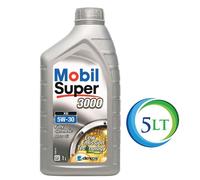 5 LITRI OLIO MOTORE MOBIL 5w30 SUPER 3000 XE FULL SYNTHETIC ACEA C3 API SM/SL