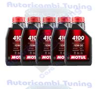 1 Litro Olio Motore Motul 4100 Protect SAE 10W30 semisintetico api cg 4 sl
