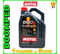 MOTUL Olio motore 8100 X-CESS GEN2 5W-40 109776