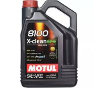 MOTUL - Olio Motore 8100 X-CLEAN EFE C2 C3 x 5 Litri