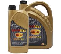 5 Litri Olio Motore Speed Max 5W40 Lubrificante Sintetico Multigrado