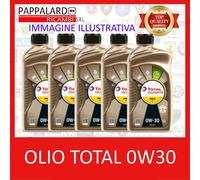 5 LITRI OLIO MOTORE TOTAL 0W-30 QUARTZ INEO FIRST ORIGINAL PEUGEOT MOTORI HDI