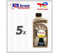 5 LITRI OLIO MOTORE TOTAL QUARTZ 9000 ENERGY 5W40