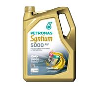5 Litri Olio Petronas Syntium 5000 AV 5W30-47,99 euro con cod sconto - 5 litri