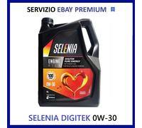 5 Litri Olio Selenia Pure Energy Digitek Acea C2 0w30 MIGLIOR PREZZO ONLINE