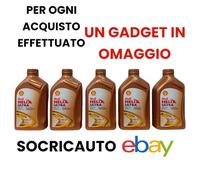 5 Litri Olio Shell Helix Ultra 0W30 ECT Diesel e benzina C2/C3 504 00/507 00