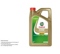 Olio motore auto 5w30 Castrol edge titanium LL offerta 25 litri (5X5)