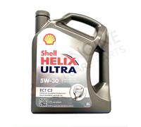 5 Litri Originale Shell Elica Ultra Ect 5W30 C3 Olio Motore 550042845 Acea 03 Di