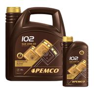 5 Litri PEMCO 102 SAE 20W-50 Olio Motore API SL/CF Engine Oil