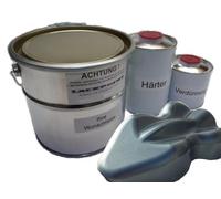 5 Litri Set 2K Vernice Auto Luce Verde Blu Metallizzato Nessun Lackpoint Nuovo