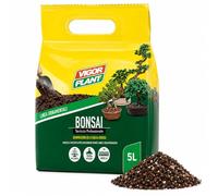 5 LITRI Terriccio Bonsai di Conifere e Latifoglie - Substrato con Pomice Vulcanica e Argilla - OTTIMO Drenante e Aerato per Radici Sane - Ideale per Rinvaso e Coltivazione in Vaso