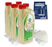12 Litro Originale Olio Motore castrol edge Prof. A3 0W40 15AF5F Set