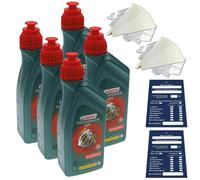 5 Litro Castrol Transmax Atf Dx III Multivehicle Automatico Cambio 236.9 Set