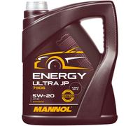 5 Litro mannol olio motore Energia Ultra JP 5W-20 Api Sn Ilsac GF-5 Acea C5