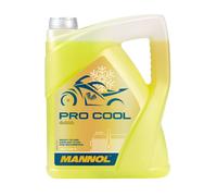 5 Litro Mannol Pro Cool Liquido Refrigerante Gelb Protezione Radiatore Moto Quad
