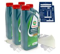 5 Litro Originale Castrol Magnatec Professionale OE 5W40 Olio Motore 1508A8 Set