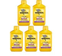 5 Lt Olio Auto Bardahl Bardhal Mtf 75W80 GL4 Trasmissioni Manuali Differenziali