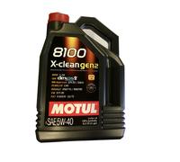 5 Lt Olio Auto Motul 8100 X-CLEAN Xclean Gen2 5W40 C3 C40 RN0710 RN0700 VW511.00