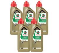 5 LT OLIO CASTROL POWER 1 4T 10W-40 1L API SJ JASO MA2 10W40