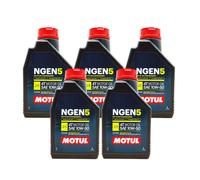 5 LT olio motore Motul NGEN 5 10W-40 4T successore di Motul 5100 10W50 05MO50