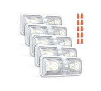 5 Luci A LED per , Luci Interne per , Lampada A Cupola per Soffitto con Interruttore per //Rimorchio/Barca