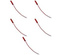 5 LUCI DI CORTESIA PER MODULI ASSIALI, ROSSO, COMPATIBILE CON BTICINO LIVING, SPIA LUMINOSA PER INTERRUTTORI E PULSANTI, MODULI E FRUTTI 100% COMPATIBILI, MATERIALI DI ALTA QUALITA'