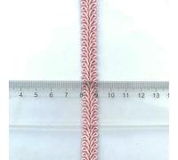 5 m/16,4 piedi Ogni confezione da 1,2 cm di larghezza Tenda Centipede Curvo Pizzo Passamaneria Fatto a Mano Fai da Te Cucito Nastri Neri Decorazione per Tende- Rosa-5 metri
