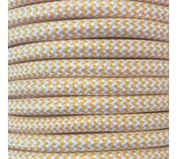 5 m cavo tessile SOGA canna beige