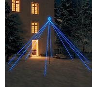 5 m Christmas Tree, Outdoor Indoor Decoration with 800 Blue s, 8 ing modes, IP44 Waterproof, 10 m Extension Cable, Star Topper for Festive Home Decor