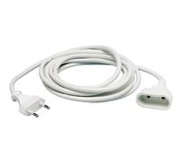 5 m prolunga tubo bianco 2 x 1 mm