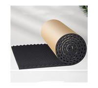 5 m/rotolo di schiuma fonoassorbente per isolamento acustico, spessore 3 cm, tappetino isolante acustico autoadesivo in cotone per studio home cinema (colore: nero, dimensioni: 80 m)