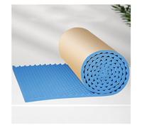 5 m/rotolo di schiuma fonoassorbente per isolamento acustico, spessore 3 cm, tappetino isolante acustico autoadesivo in cotone per studio home cinema (colore: blu, dimensioni: 70 m)