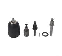 5 mandrini autoserranti resistenti da 213 mm 12 per adattatore SDS PLUS con codolo esagonale per la massima flessibilità di foratura